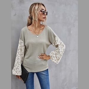 ‼️LAST ONE: Lantern Sleeve Floral Blouse